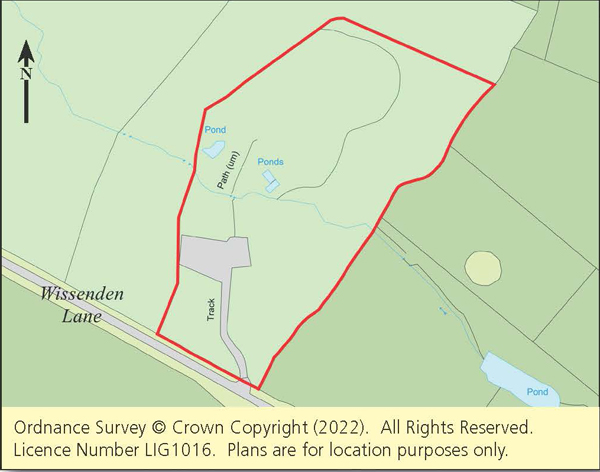 Lot: 109 - THREE ACRE FORMER NATURIST SITE WITH POTENTIAL -
